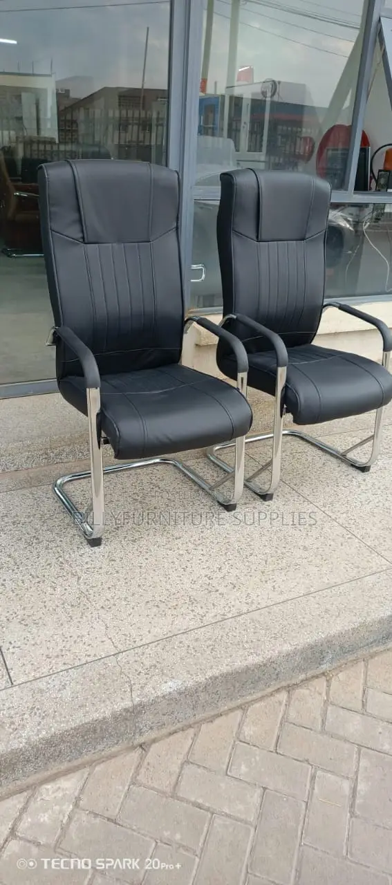 High Back Executive Leather Visitors Chair