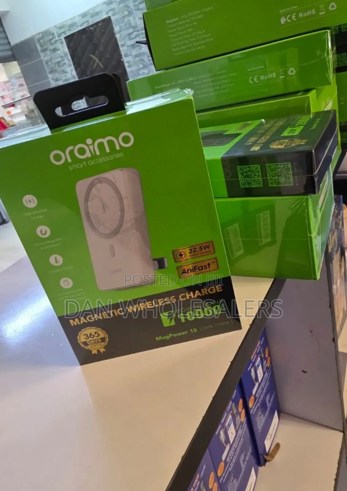 Oraimo 10000mah Magpower 15 Wireless Charger