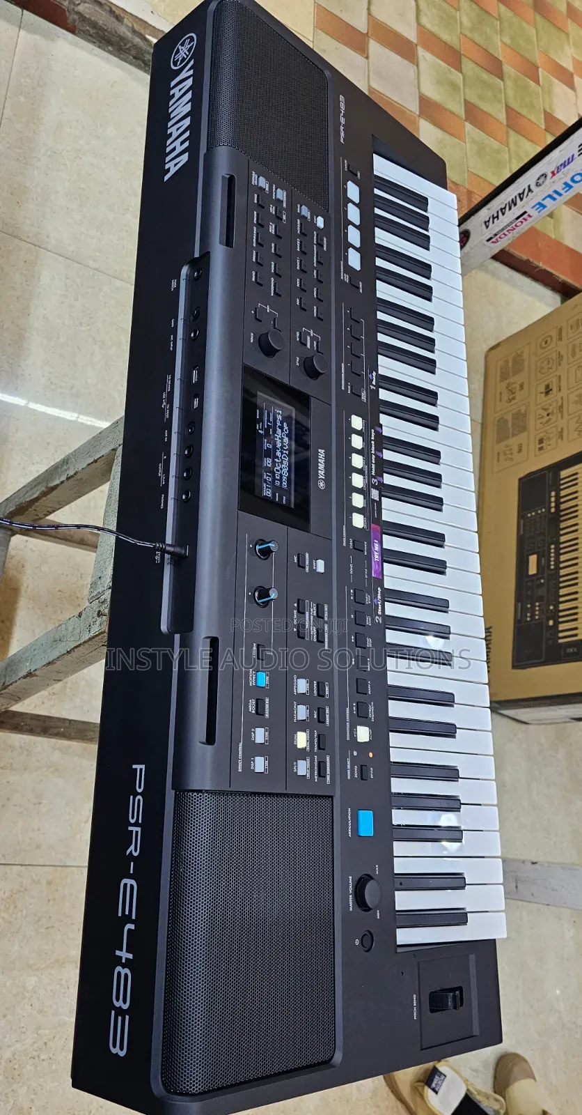 Yamaha Psr E 483 Original Latest Version Electronic Portable Keyboard