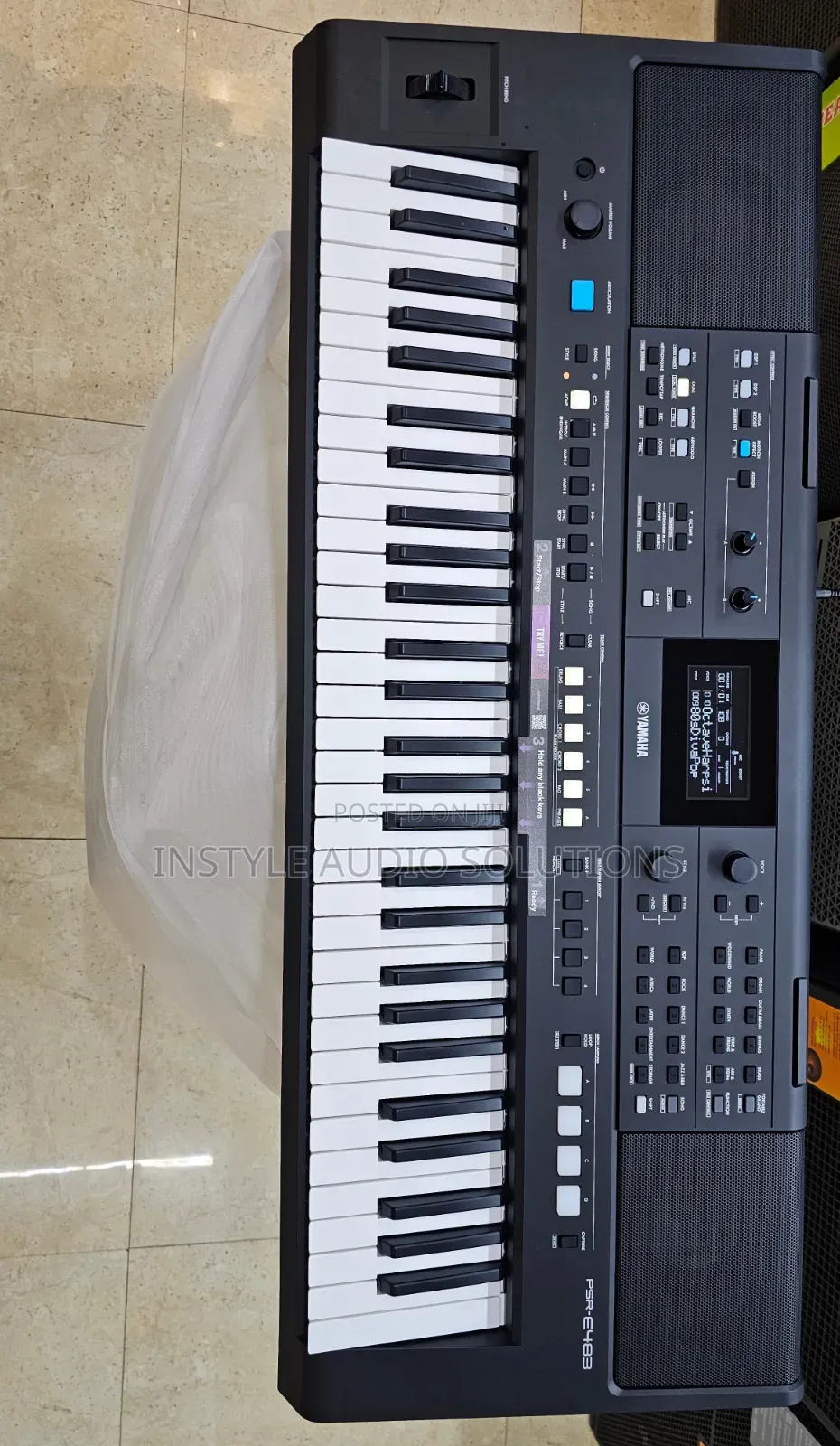 Yamaha Psr E 483 Original Latest Version Electronic Portable Keyboard