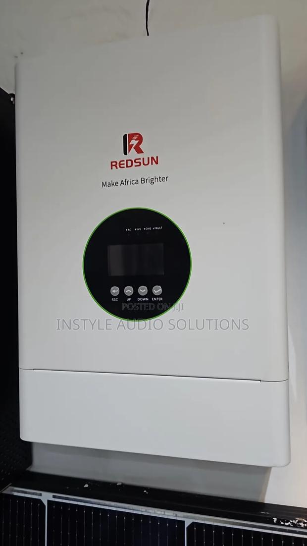 Redsun 3.6kva - 24v Hybrid 60a MPPT Controller Inbuilt Inverter 500vdc - thumbnail 3