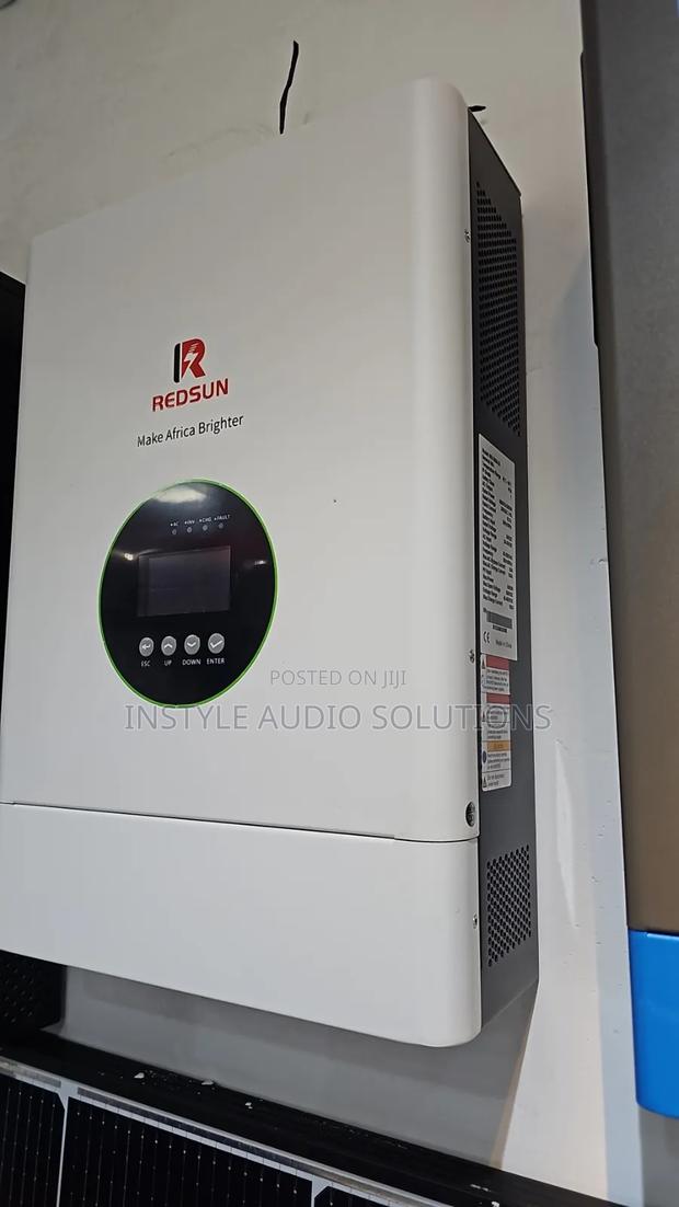 Redsun 3.6kva - 24v Hybrid 60a MPPT Controller Inbuilt Inverter 500vdc - thumbnail 4