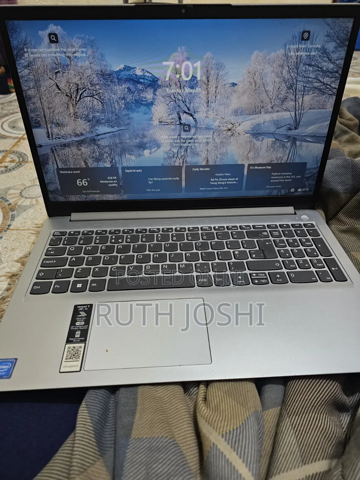 Laptop Lenovo IdeaPad 1 4GB Intel Celeron SSD 512GB