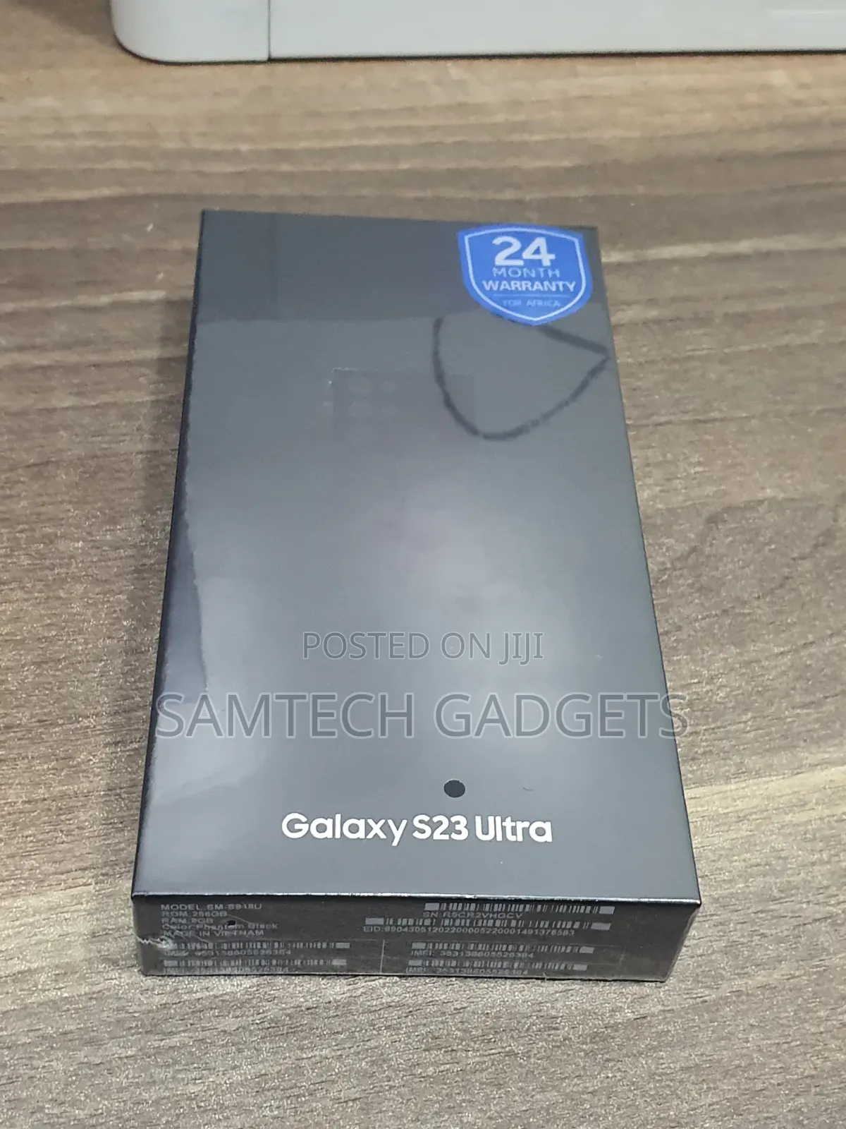 New Samsung Galaxy S23 Ultra 256 GB Black