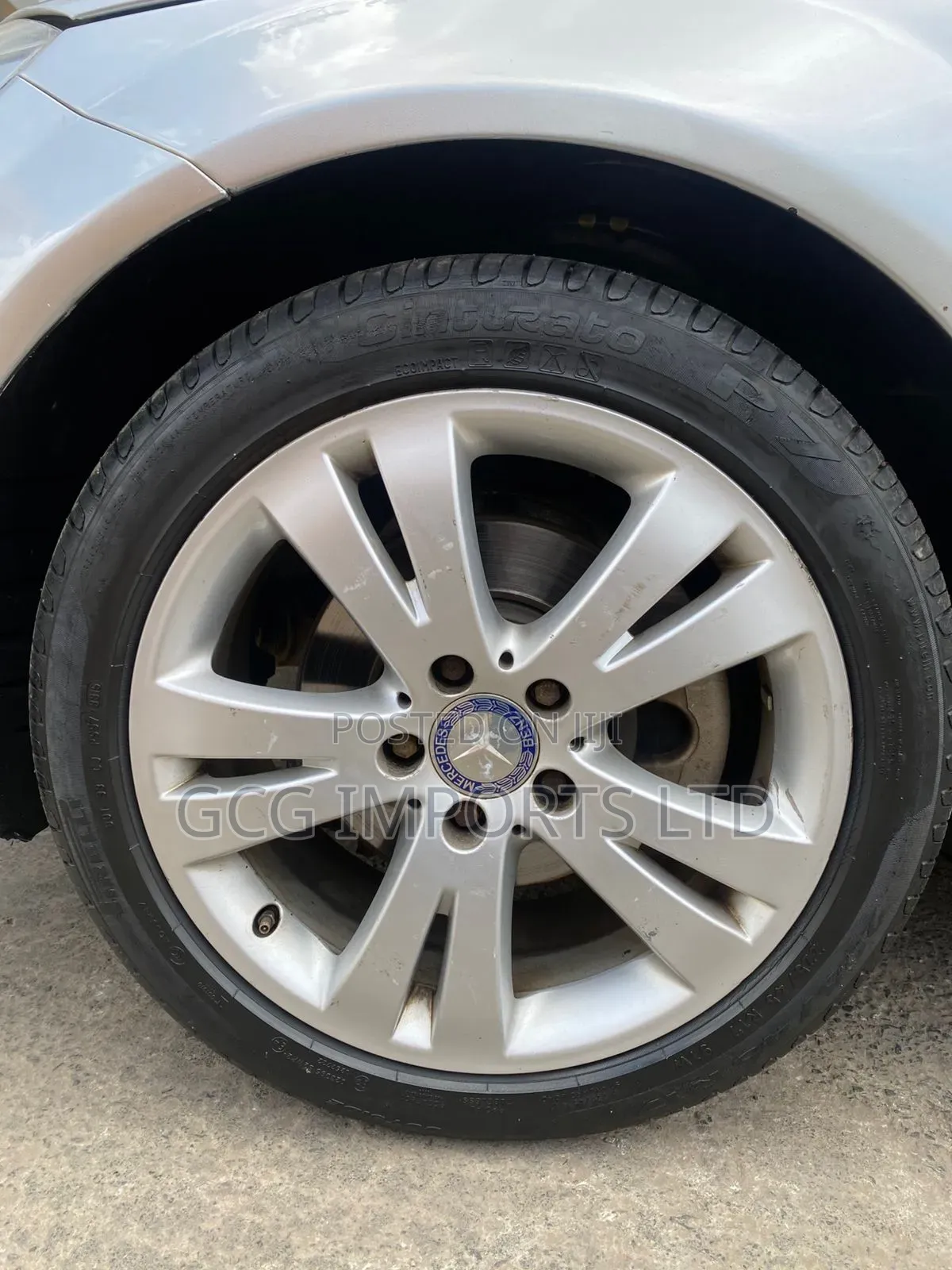 Mercedes-Benz C200 2009 Silver