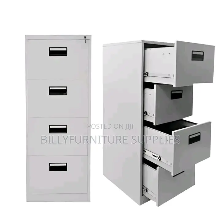 4 Drawers Metallic File Cabinet in Nairobi – Secure Office Storage