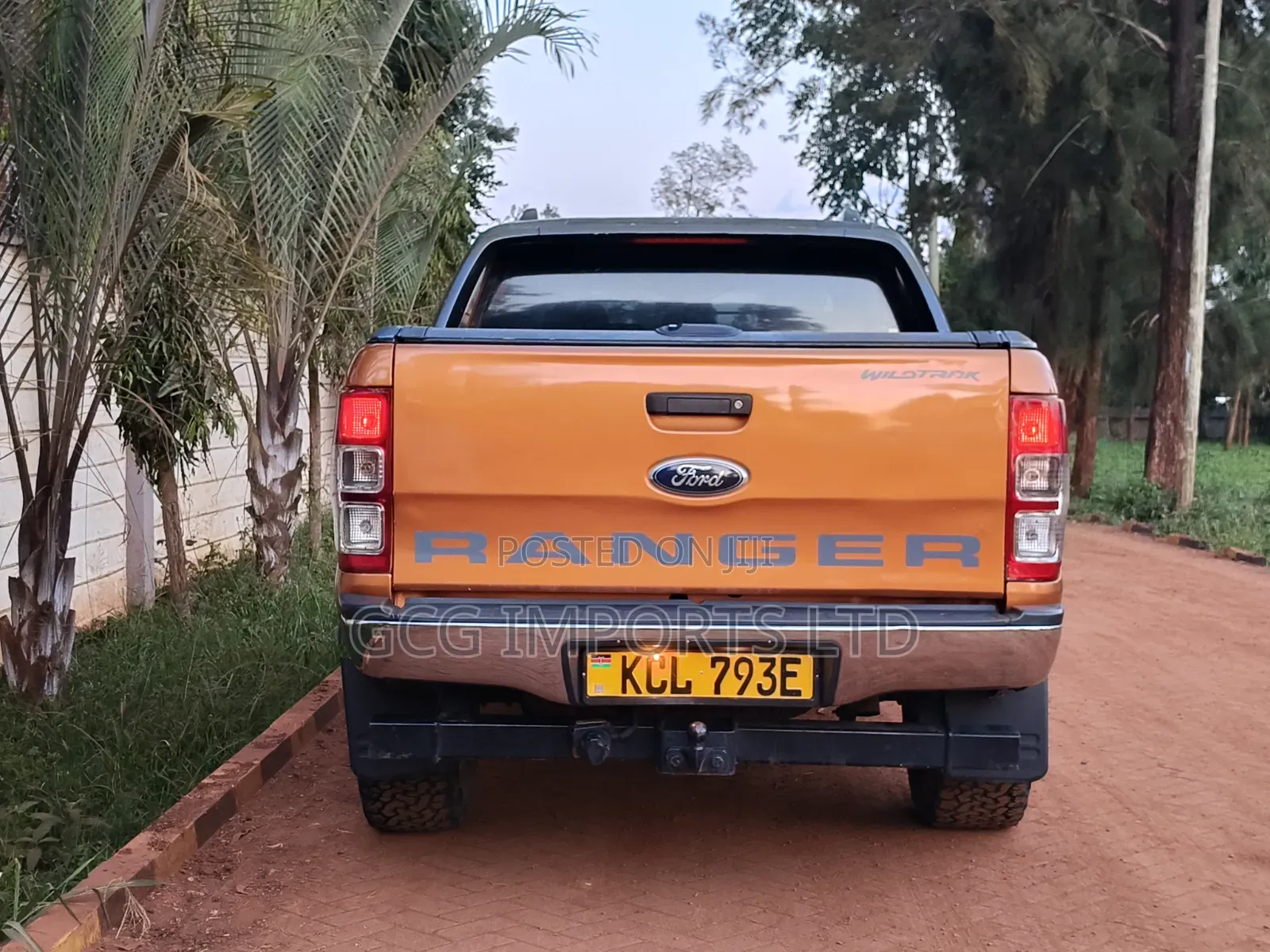 Ford Ranger Wildtrak 2016 Orange