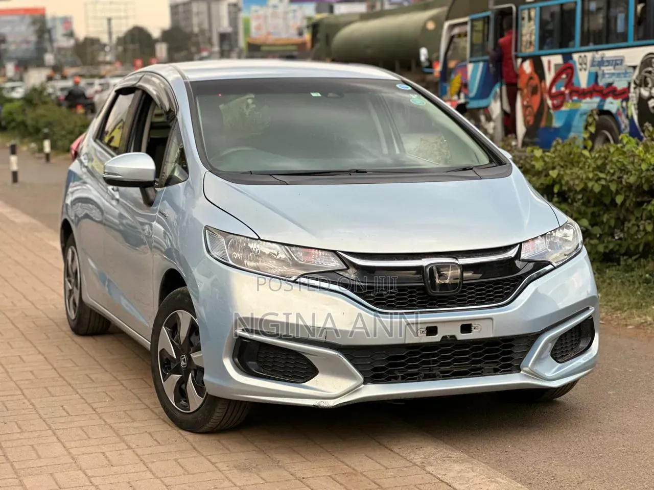 Honda Fit 2018 Blue