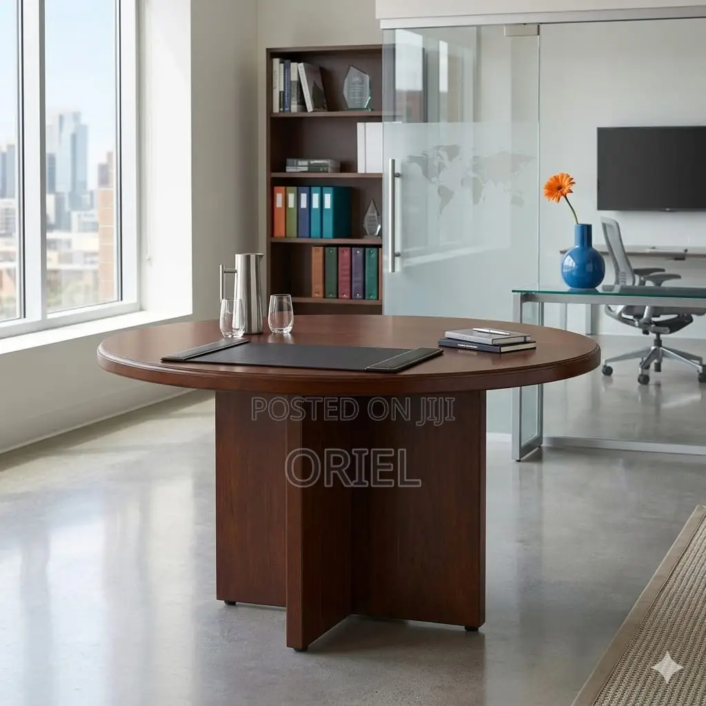 Conference Tables : Round Conference Office Meeting Table