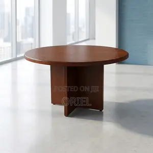 Conference Tables : Round Conference Office Meeting Table