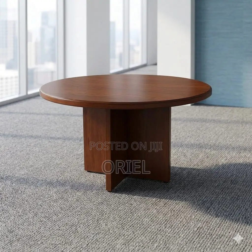 Conference Tables : Round Conference Office Meeting Table