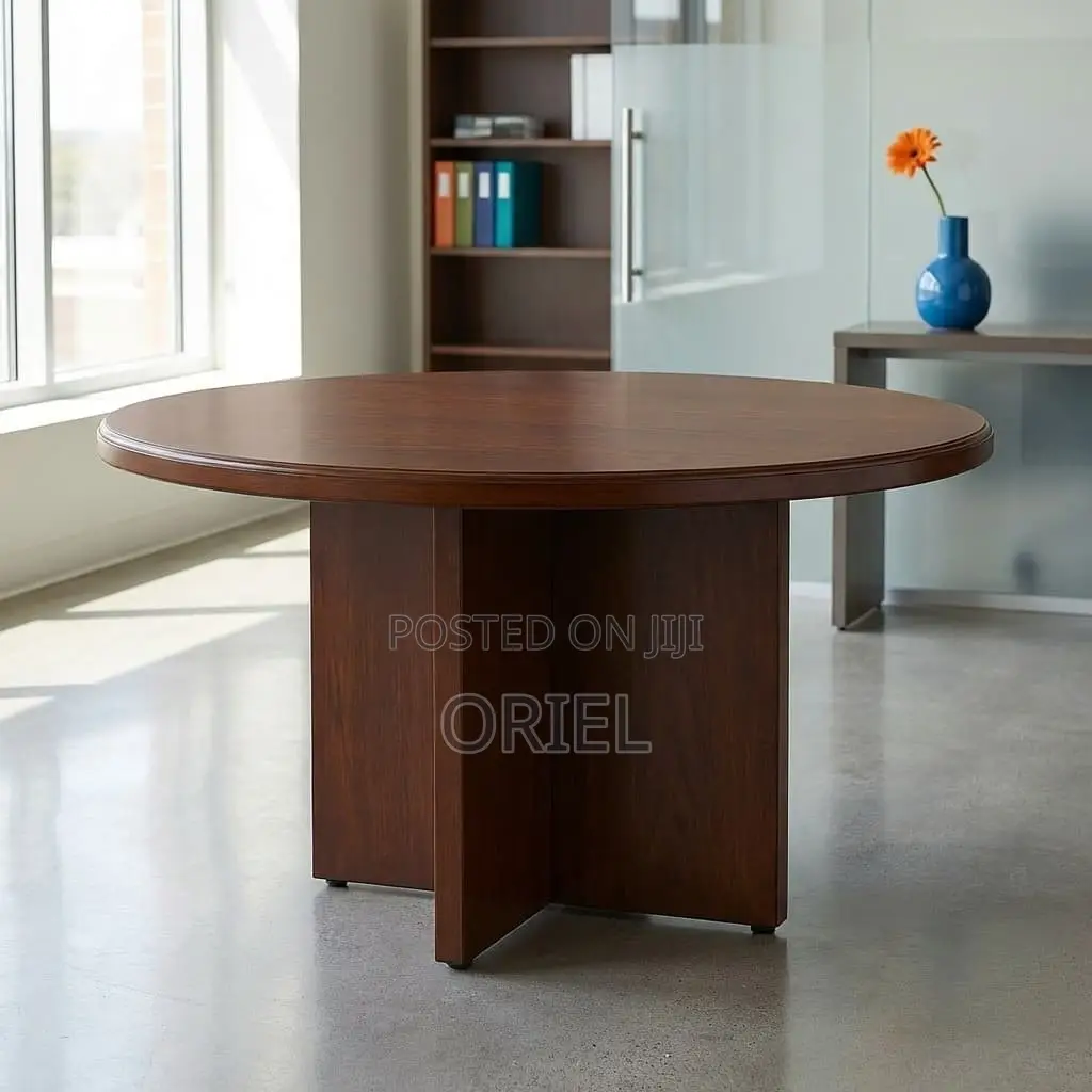 Conference Tables : Round Conference Office Meeting Table