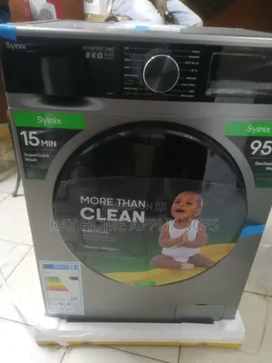 8kgs Wash Spin Syinix Washing Machine
