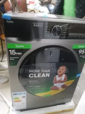 8kgs Wash Spin Syinix Washing Machine