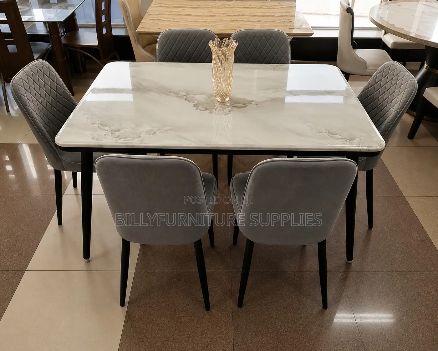 Luxury 4 Seater Dining Table Nairobi – Elegant Home Dining Set