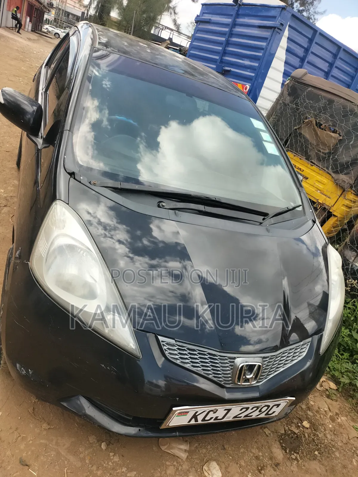 Honda Fit 2008 Black