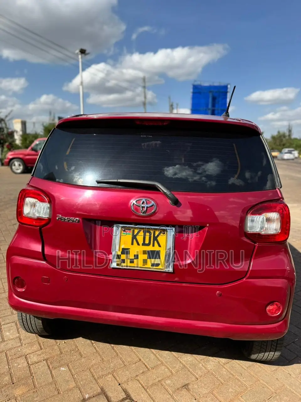 Toyota Passo 2016 Maroon