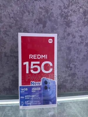 New Xiaomi Redmi 15C 4G 256 GB Black