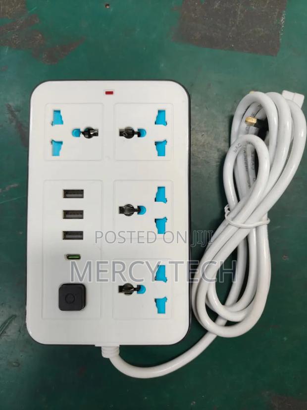 4-way Extension With 4 Usb Ports