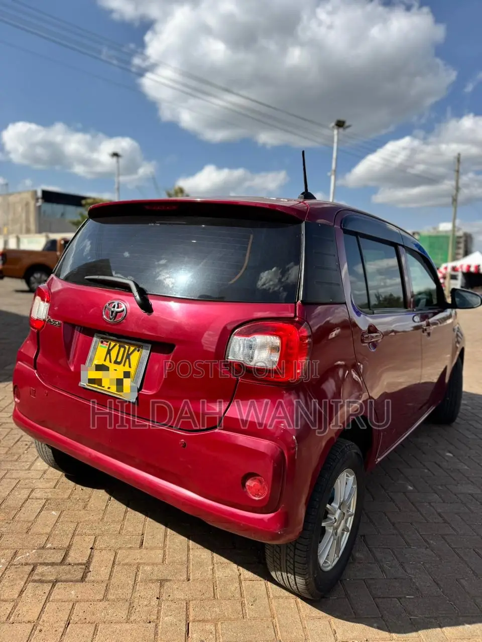 Toyota Passo 2016 Maroon