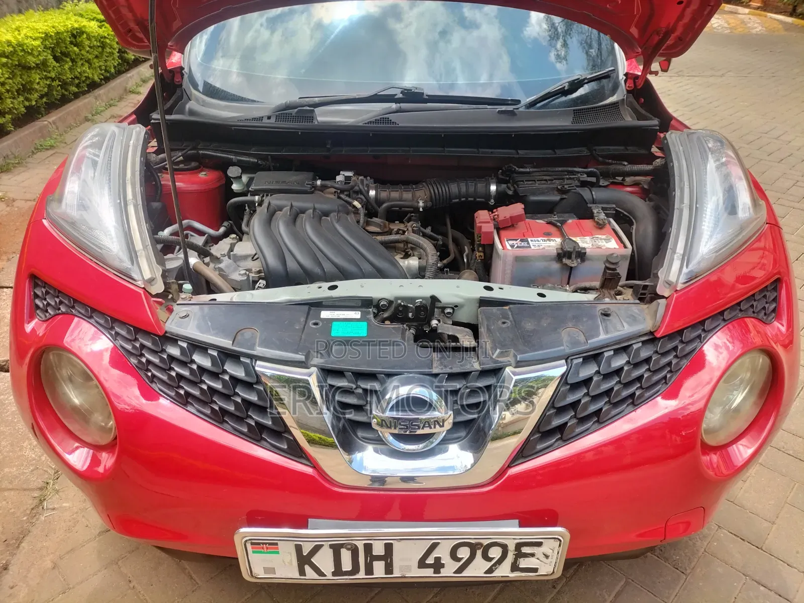 Nissan Juke 2015 Red