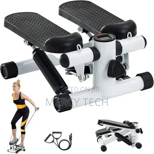 Mini Stepper With Resistance Bands