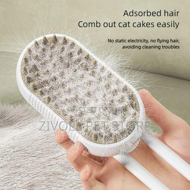 Pet Grooming Bundle (Steam Brush + Bandana) - thumbnail 3