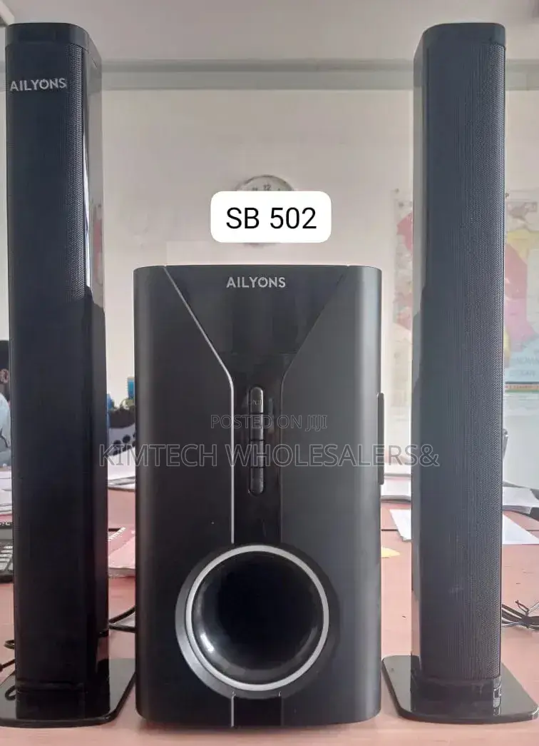 2.1ch Ailyons Sub Woofer System Bt/USB/Fm Tall Boy