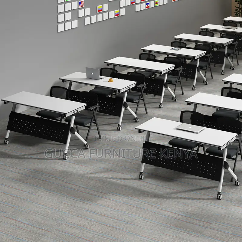 1200mm Folding Mobile Conference Meeting Desk