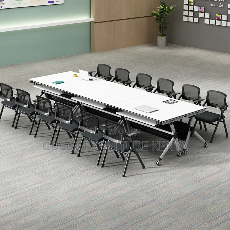 1200mm Folding Mobile Conference Meeting Desk