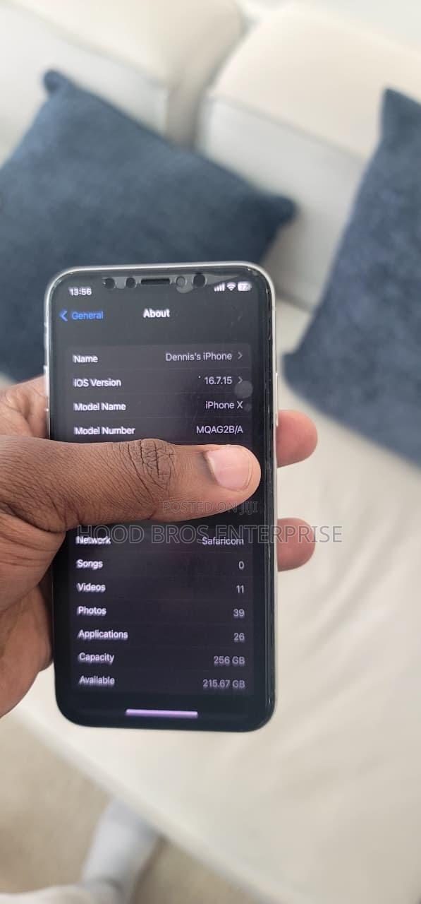 Apple iPhone X 256 GB White - thumbnail 13