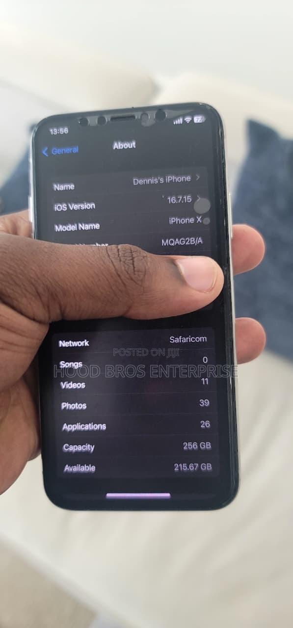 Apple iPhone X 256 GB White - thumbnail 14