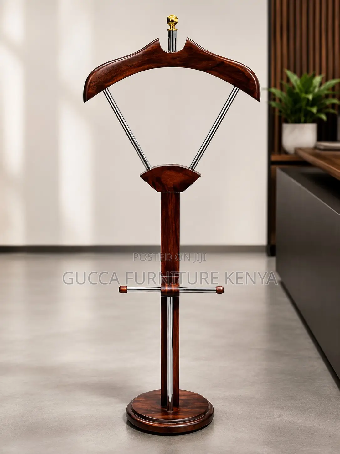 Executive Advanced Mahogany Coat Hanger