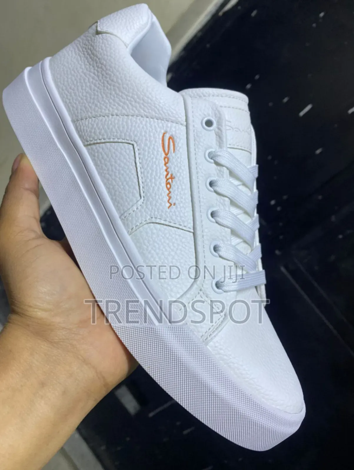 Santoni Casual All White