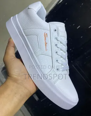 Santoni Casual All White