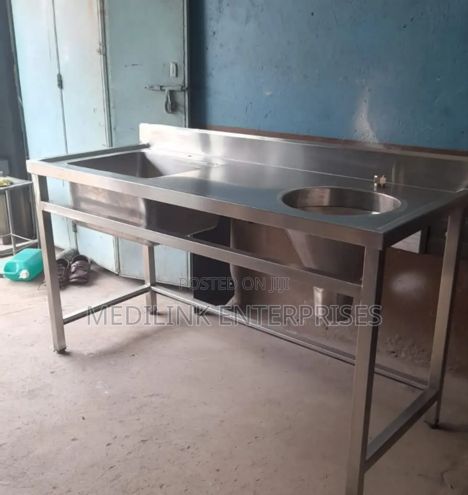 Customized Ss 3p4 Sluice Sink