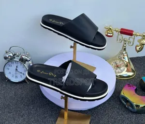 Luna Step Leather Slide