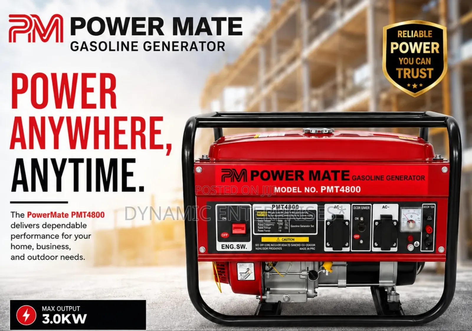 Powermate Gasoline Generator