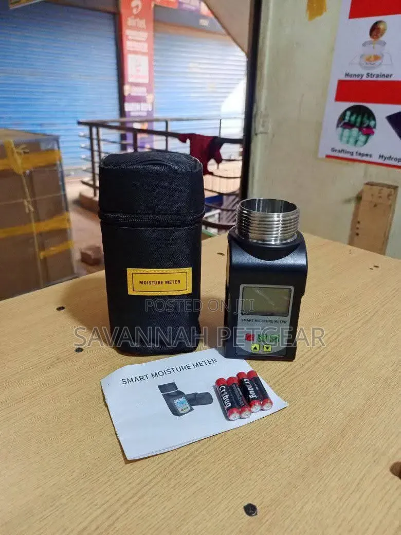 Digital Grain Moisture Meter Coffee Bean Tester Resolution on Humidity