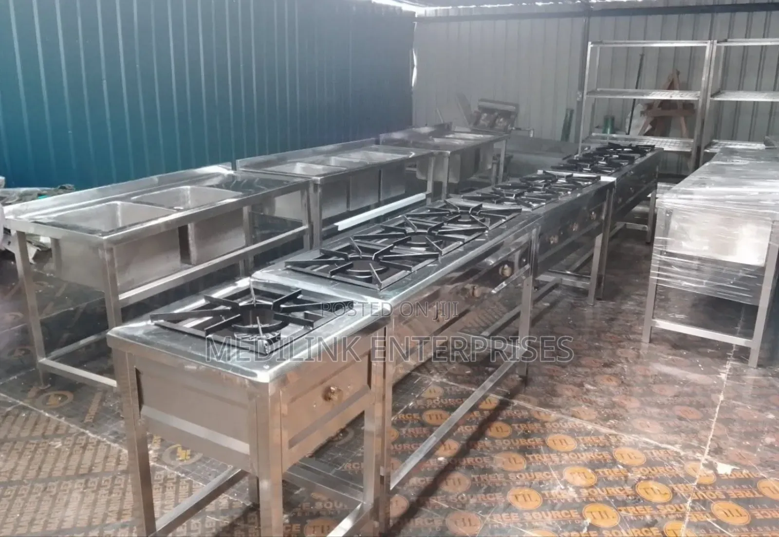 Stainless Customized 3 Burner Cooker