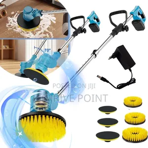 3in1 3pc Brush Electric Spin Scrubber