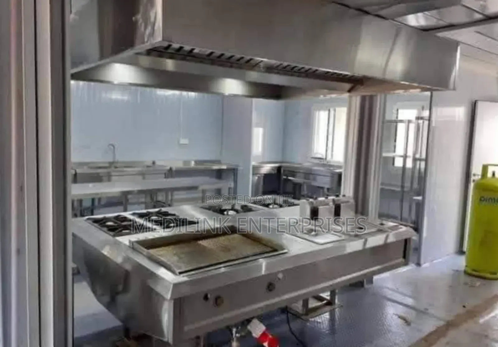 Heavy Duty Modern Stainless Steel Commercial Kitchen Set Up