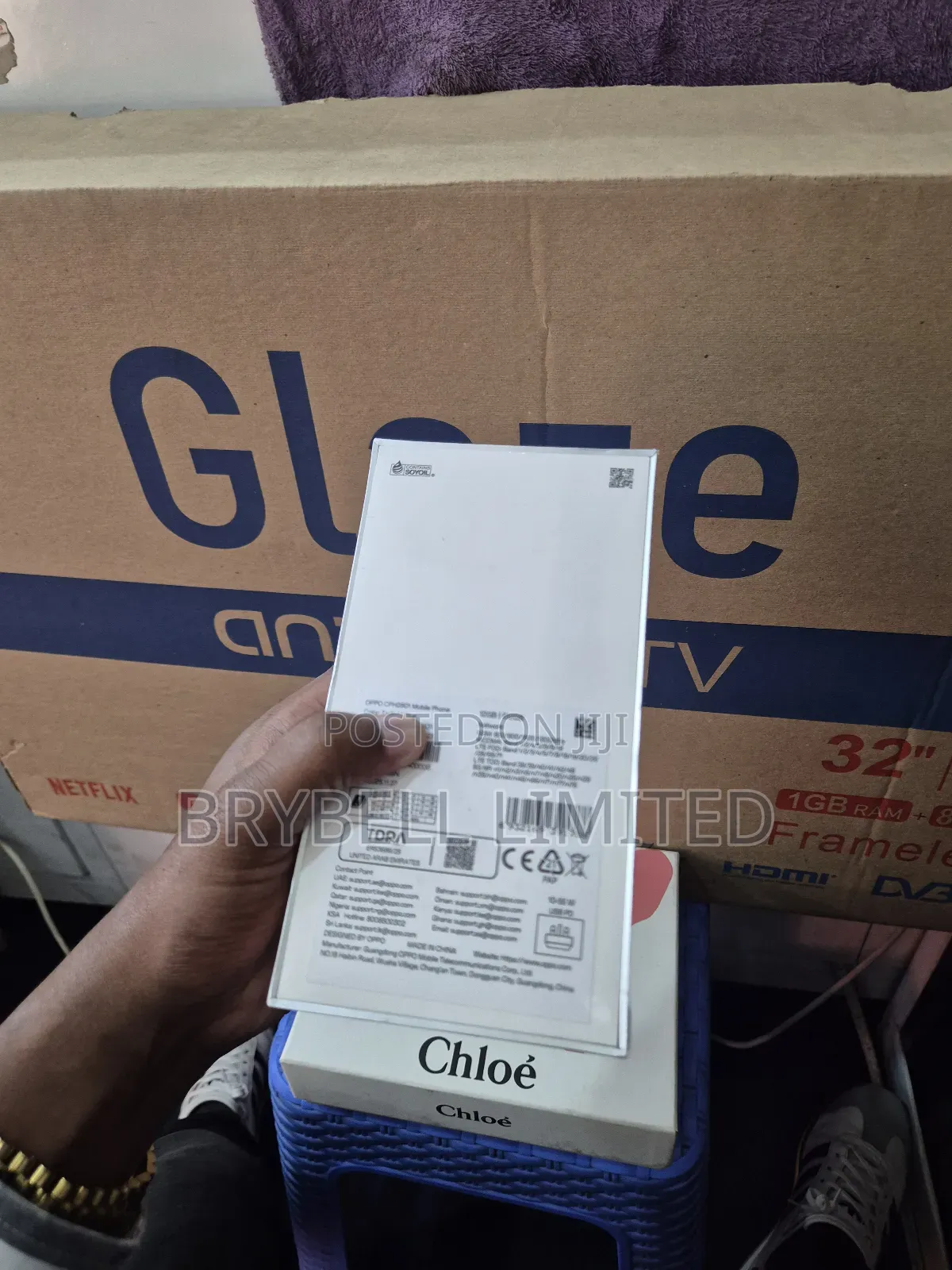 New Oppo Reno15 F 5G 512 GB Blue