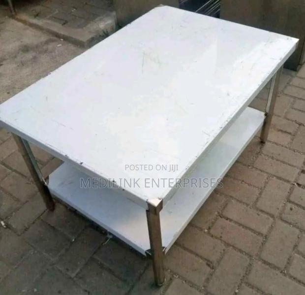 Norva Working/Packing Tables Stainless Steel