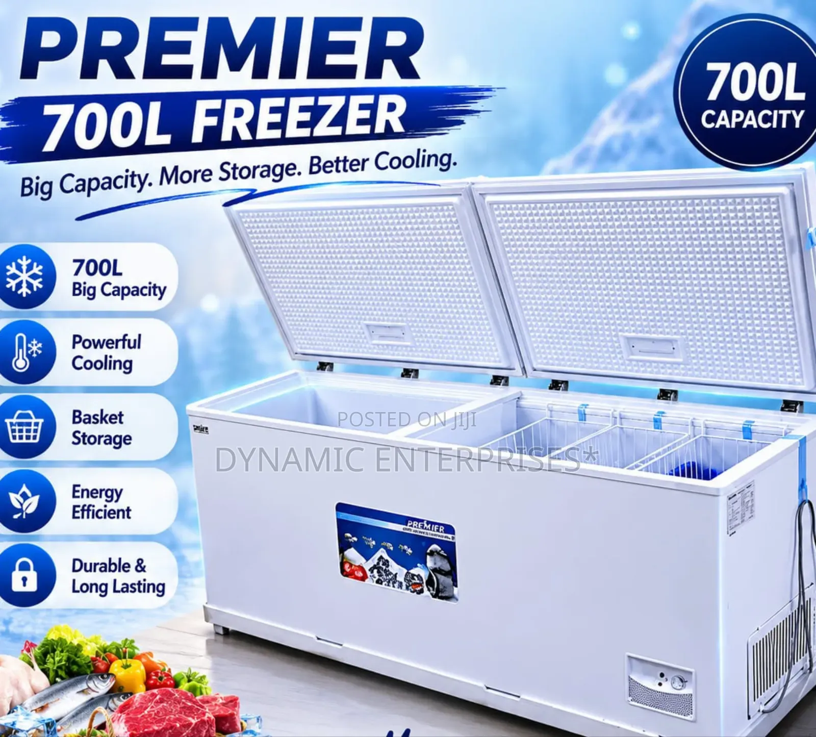 700 L Freezer
