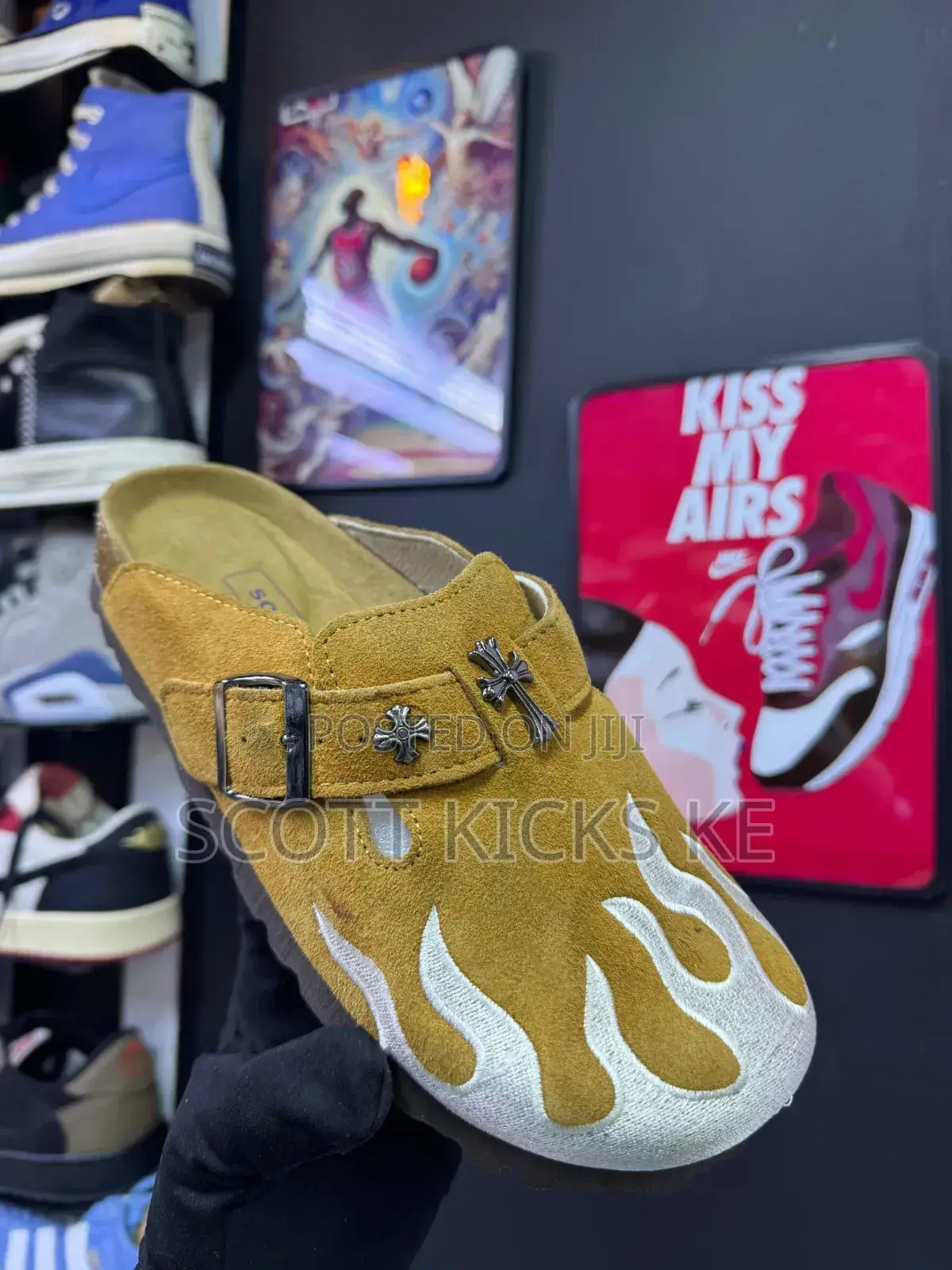 Birkenstock Clogs Frame Print