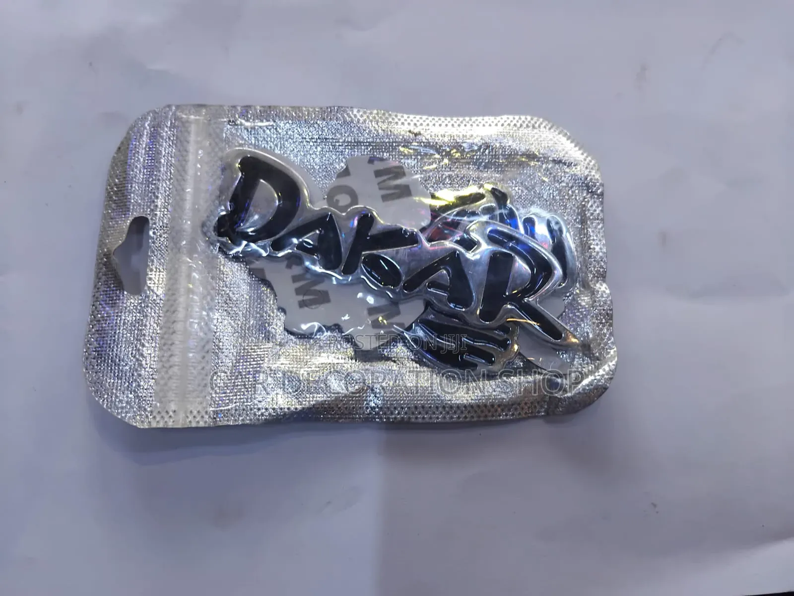 Dakar Logo 3d Design Car Customization Boot Badge