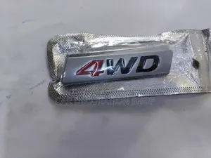 Customized 3d Red Black 4wd Waterproof Decals