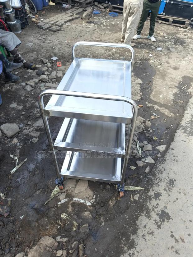 Stainless Steel Medical Trolley