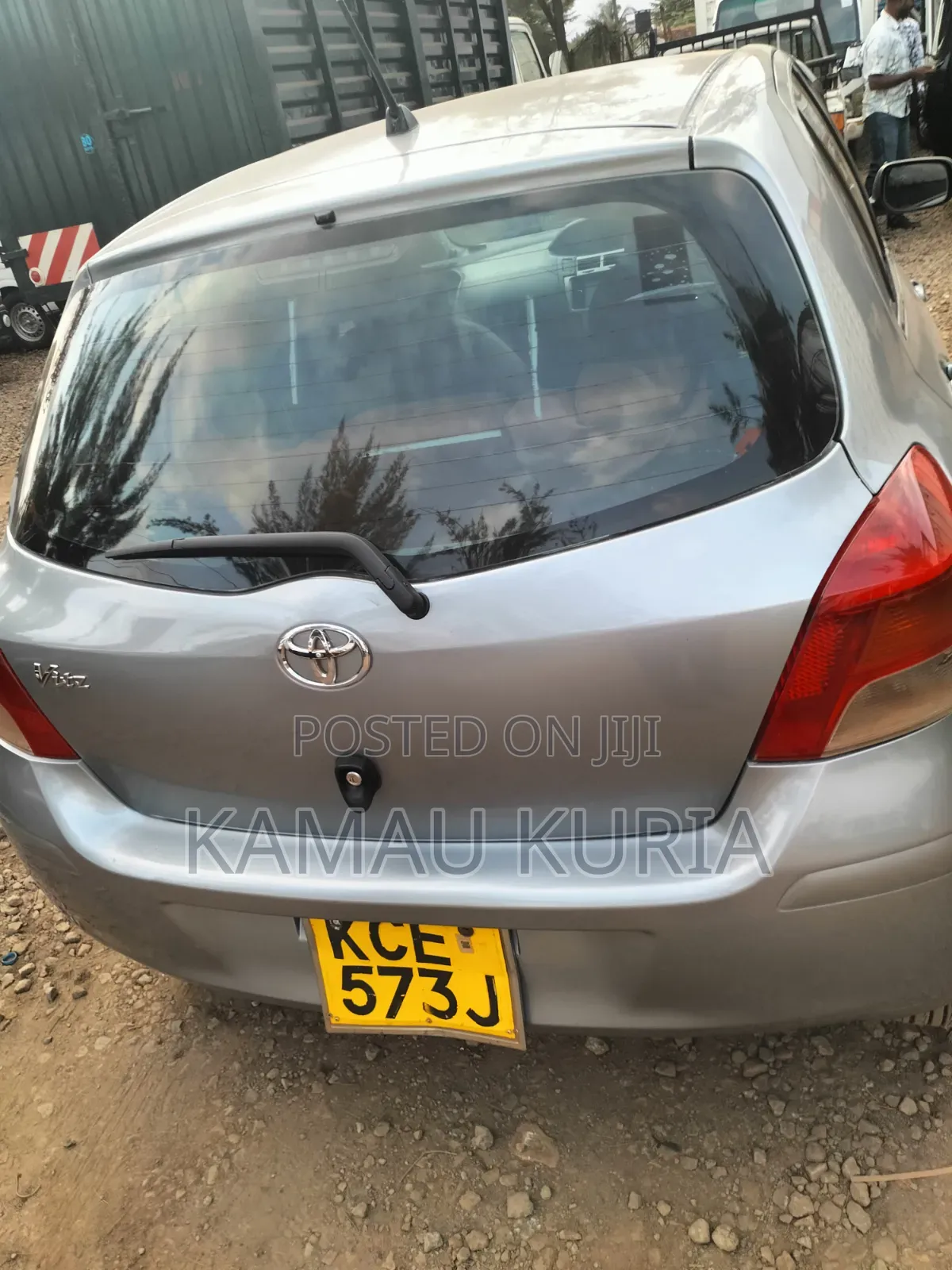 Toyota Vitz 2008 Silver